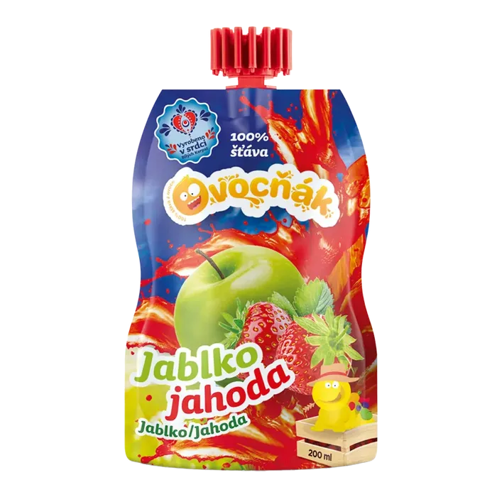 Ovocňák Mošt jablko jahoda 200 ml